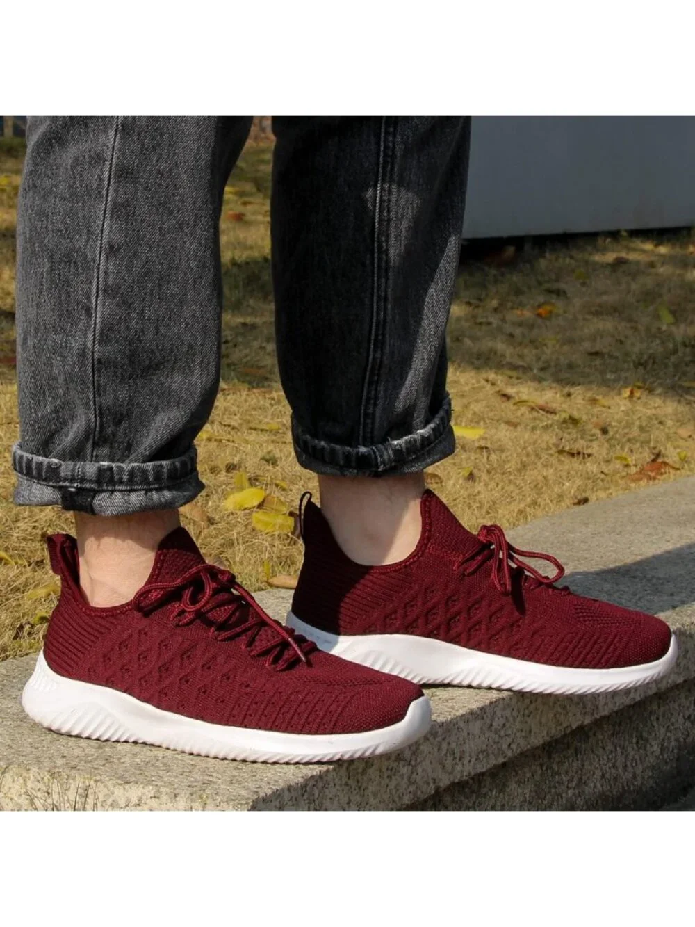 Comfortable Slip-On Walking Shoes for Men | Lightweight Running & Tennis